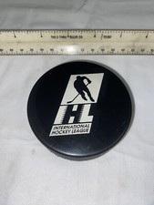 CINCINNATI CYCLONES OFFICIAL IHL HOCKEY PUCK OMNITRADE MFG. MADE IN-CZ 🇨🇿