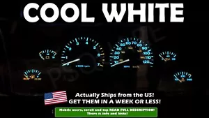 Gauge Cluster Dash Instrument LEDs Cool White For Jeep 96 98 Grand Cherokee ZJ - Picture 1 of 2