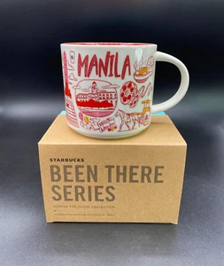Starbucks Manila Philippines Been There Series Cup Mug 414ml New w/ Box - Picture 1 of 16