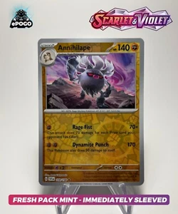 Annihilape 109/198 Pokémon Holo Inverso JCC: Base Escarlata y Violeta NUEVO - Imagen 1 de 2