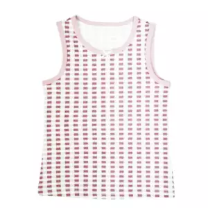 2024 Kid Girl Tank Top Cute Pink Pattern Cotton Sleeveless T-Shirt 3-8 Years Dai - Picture 1 of 16