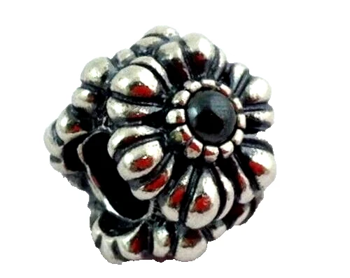 Auténtico Dije PANDORA Cumpleaños Flores Junio, Plata de Ley, 790580MSG Nuevo Foto 1 de 2