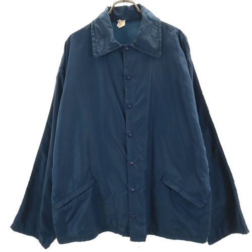 COACH RUSSELL ATHLETIC 70s Vintage USA made g tag nylon giacca allenatore uomo