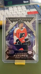 Bobby Brink 2022-23 Black Diamond Purple Diamond Futures 25/49 - Picture 1 of 2