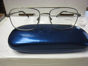 CARAVAGGIO EYEGLASS FRAMES Style C415 Sz. 53-16-145 SATIN GUNMETAL Free CASE - Picture 1 of 4