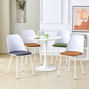 Ainpecca Esszimmerstühle aus massiver Kunststoff, Skandinavische Küchenstühle - Bild 1 von 36