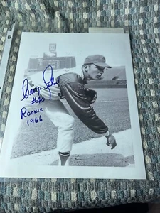 Signed Autograph Photo w/ COA Cleveland Indians GEORGE CULVER - Picture 1 of 2
