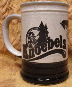 Knoebels Amusement Park 5" high 18oz. cap. stoneware coffee mug w/carousel horse - Picture 1 of 5