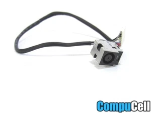 GENUINE OEM HP DV8 DV8T DVT-1100 Laptop DC Jack Power DC-IN With Cable - Picture 1 of 2