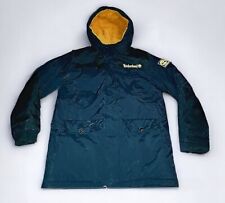 Timberland Full Zip Heavyweight Puffer Jacket Black Size Medium 
