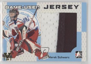 2006 ITG Heroes and Prospects Jersey Vault Gold 1/1 Marek Schwarz Rookie RC 2o7