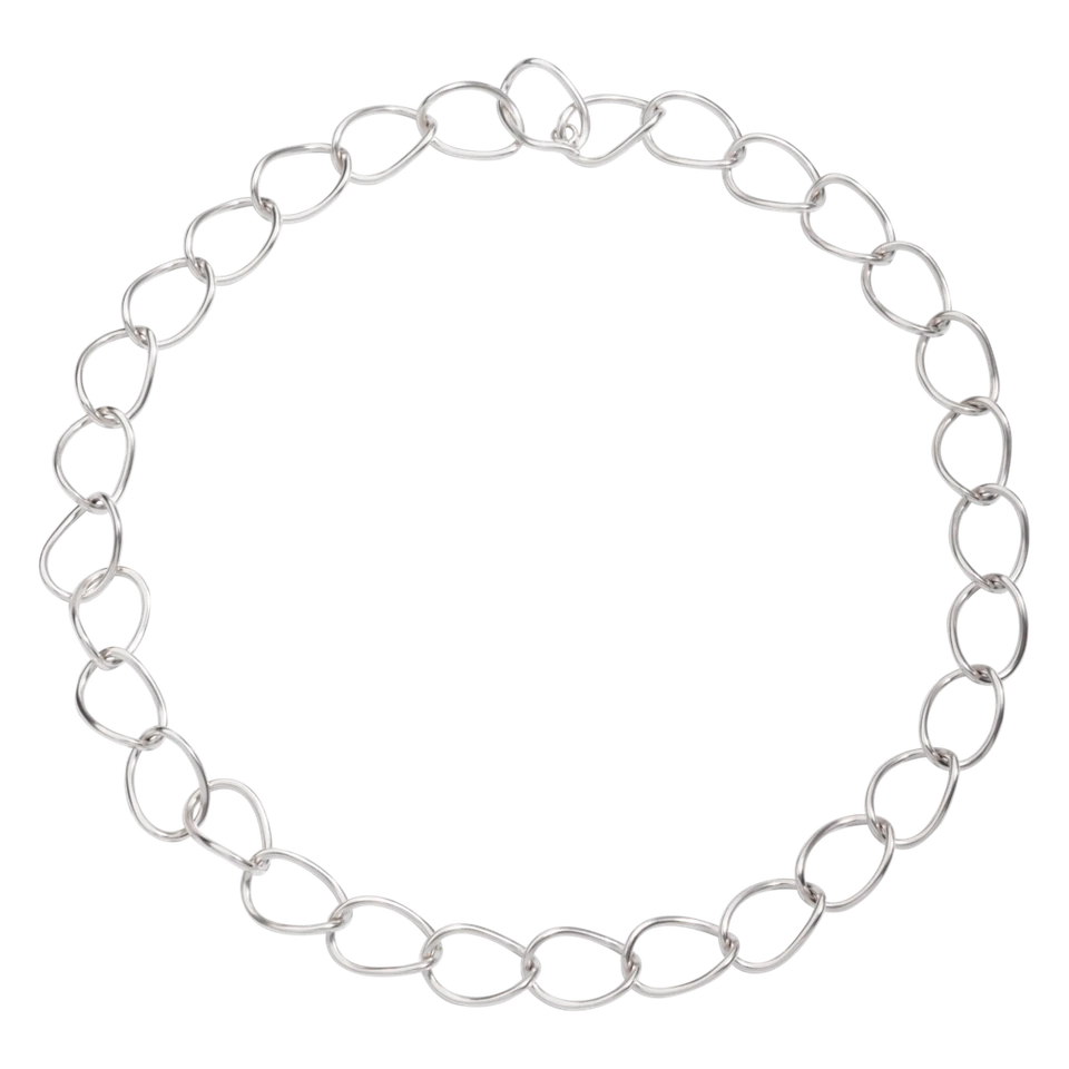 Queriot - Donna - C13A00BIS - Collana Con Bracciale Ovale In Argento - Immagine 1 di 1