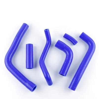 For YAMAHA YZF R6 1999-2002 2000 2001 Coolant Silicone Radiator Hose Blue - Image 1 of 4