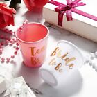 10PCS Bridal Shot Glass Necklace PP Shot Glass Lightweight Party Bride Tribe Cup