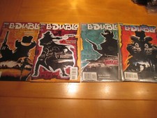 Vertigo DC Comics -El Diablo Comic Set 4 of 4 2001