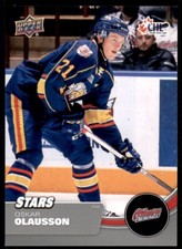 21-22 CHL Base Stars #345 Oskar Olausson - Oshawa Generals