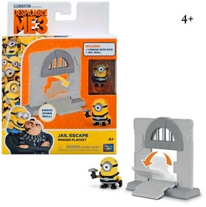 illumination Despicable Me 3 Minions Jail Escape PlaySet Kids Boys Girls Ages 4+ - Picture 1 of 7