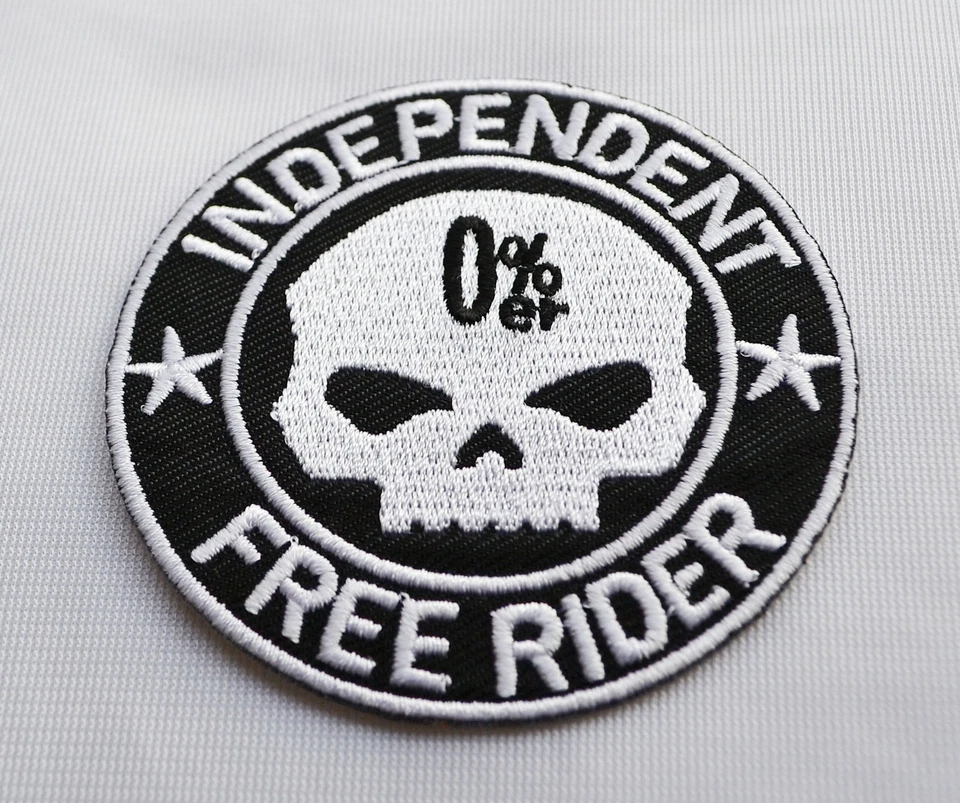 Free Rider Patch Aufnäher Aufbügler Chopper Iron On Badge Harley Motorcycles