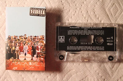 Macabre - Sinister Slaughter US Nuclear Blast cassette Death metal 1993 TESTED - Image 1 of 2