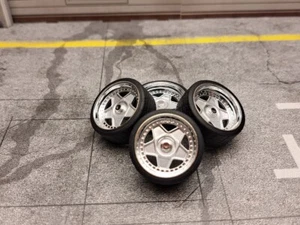 RUEDAS DE AJUSTE MODENA 16 PULGADAS ESCALA 1:18, ¡NUEVAS!¡! - Imagen 1 de 3