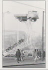 Ansichtskarte: Messepräsentation DDR-Fahrzeuge 1961: LKW Robur und Motorräder