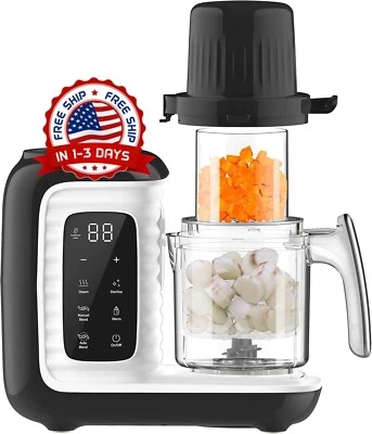 Máquina para hacer alimentos para bebés,Licuadora,vaporera,trituradora,molinillo - Изображение 1 из 4