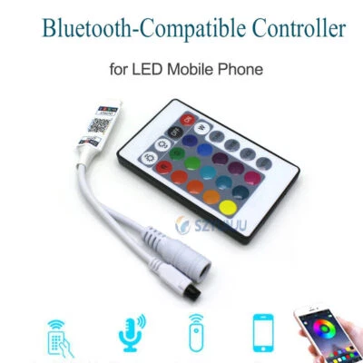 24key Mini IR remote BT App LED RGB Controller DC5-12V Smart Controller - Image 1 of 4