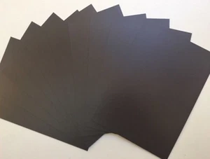 Bulk 10 x A4 Blank Plain Front Magnet Magnetic Sheet Craft Children Office 1mm - Picture 1 of 1