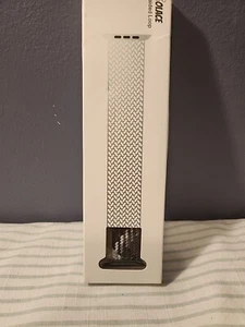 Solace Imperium Braided Loop Watch Band 38/40/41mm - Gray And White - Size Small - Picture 1 of 3