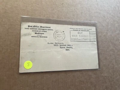 US 1943 Official Postal Card +New Issue (08) Overrun Countries #909 Poland - Image 1 of 2