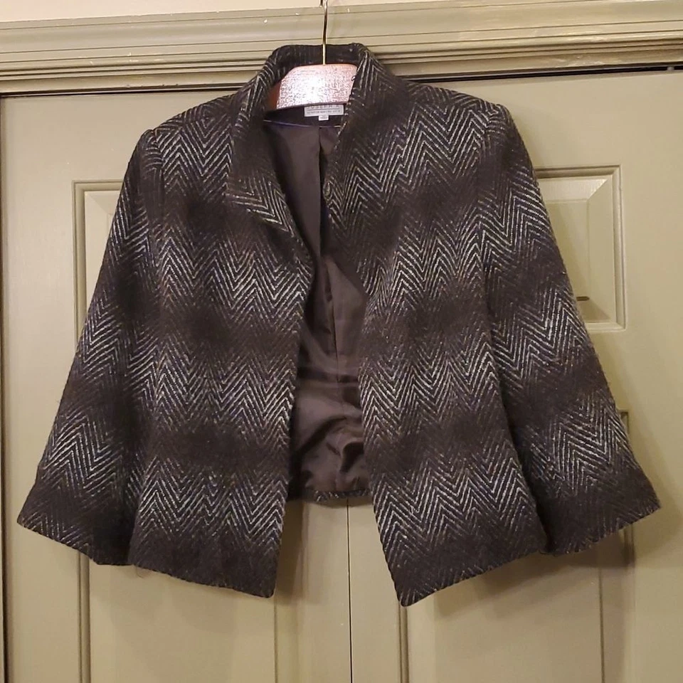 Blazer Joseph A mezcla lana frente abierto Foto 1 de 4