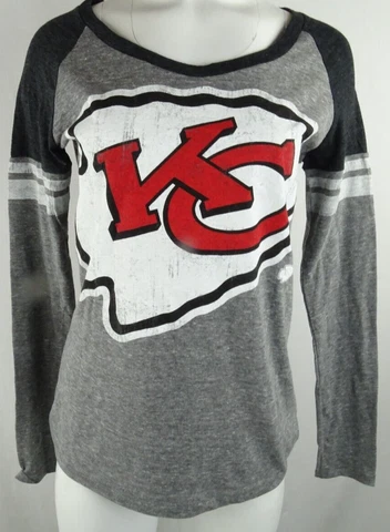 Kansas City Chiefs NFL Team Apparel Women's T- Shirt Cover