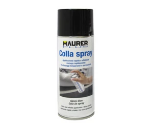 Colla spray adesivo universale per cielo auto gomma metallo legno Maurer 400 ml - Foto 1 di 3