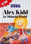 Alex Kidd in Shinobi World - Sega Master System Software Action Videospiel verpackt