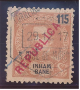 Inhambane Stamp Scott #96, Used - Picture 1 of 1