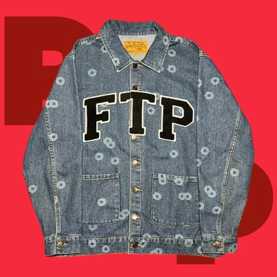 FTP Bullet Hole Denim Jacket (Small) - Image 1 of 2