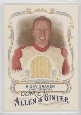 2016 Topps Allen & Ginter Relics A Ricky Craven #FSRA-RCR - Image 1 of 2