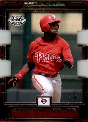 2008 TRISTAR Prospects Plus PROminent Die Cut Green #38 Zach Collier /50 - BB - Image 1 of 2