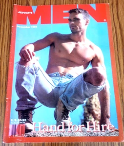 ADVOCATE MEN 1992 ~ Dirk Angeles, Steve Vega & THE Thom Payne ~ Gay Mag ~ M0063 - Picture 1 of 1