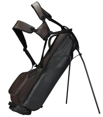 NUEVO Bolso de pie TaylorMade Flex Tech Carry Premium - Negro/Marrón Foto 1 de 4