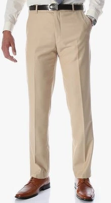 FERRECCI - 32 X 30 - MENS TAN PANTS - SLIM FIT - Image 1 of 4