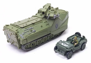 Galoob Battle Squads M113 APC Armored Personnel Carrier WWII  1997 + Jeep - Picture 1 of 11