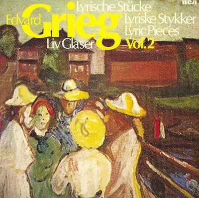 LIV GLASER Piano GRIEG Lyric Pieces Vol. 2 RCA 2LP Gatefold PVL2-9025 / 2648060 - Image 1 of 3