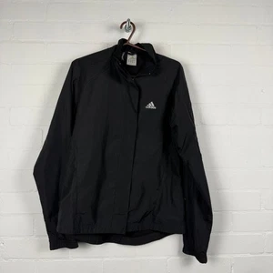 Adidas Clima365 Jacket Mens Medium Lightweight Activewear Black 100% Polyester - Picture 1 of 5