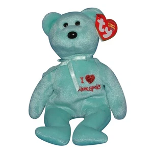 Ty Beanie Baby Minneapolis I Love - MWMT (exclusivo de Bear State 2004) - Imagen 1 de 1