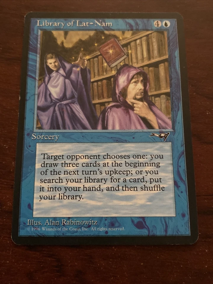 Library of Lat-Nam Magic the Gathering MTG Alliances B9798 - Image 1 of 1
