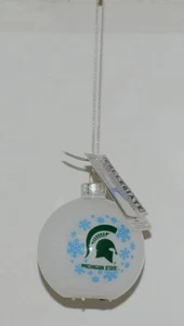 Boelter Brands Collegiate Color Changing LED Ornament Michigan State Spartans - Picture 1 of 6