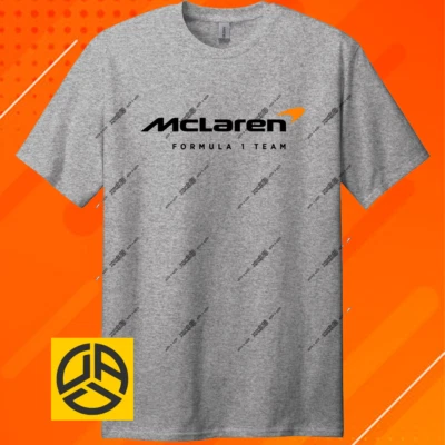 T-Shirt  McLaren Formula One Team Unisex F1 Racing Motorsport Cotton Tee Adult - Image 1 of 4