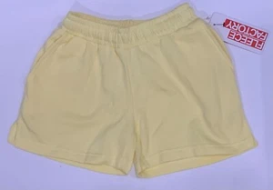 Fleece Factory Yellow Kids Shorts NWT Various Sizes 6, 8 - Picture 1 of 5