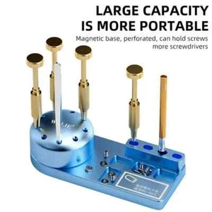 Aluminum Alloy Storage Box Screwdriver Tweezers Container Mobile Phone Repair - Picture 1 of 13